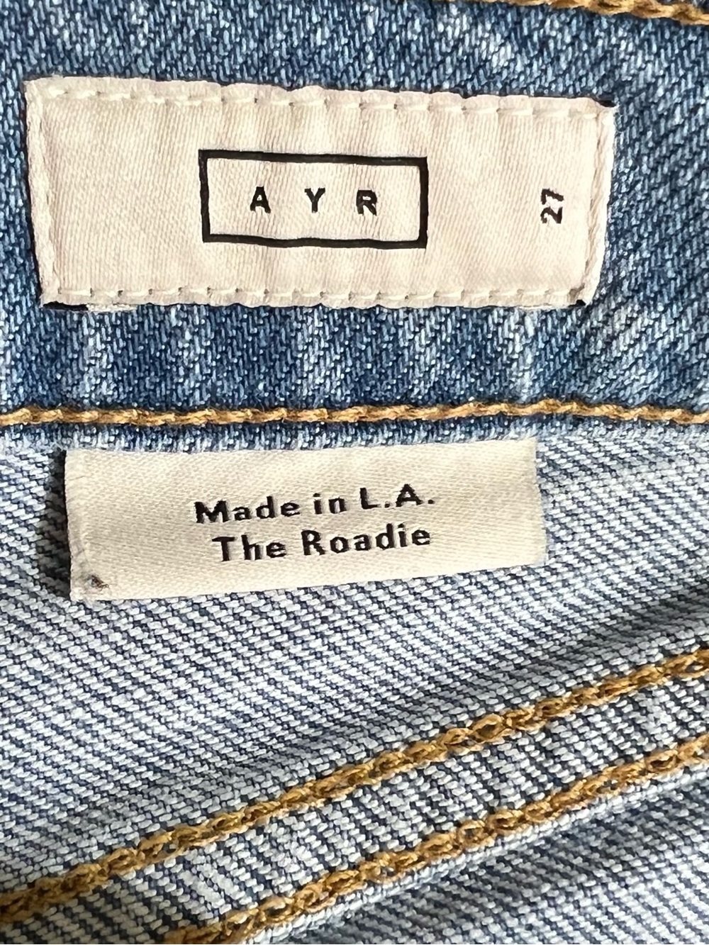AYR Light Wash Straight Leg Jeans - Picture 8 of 11